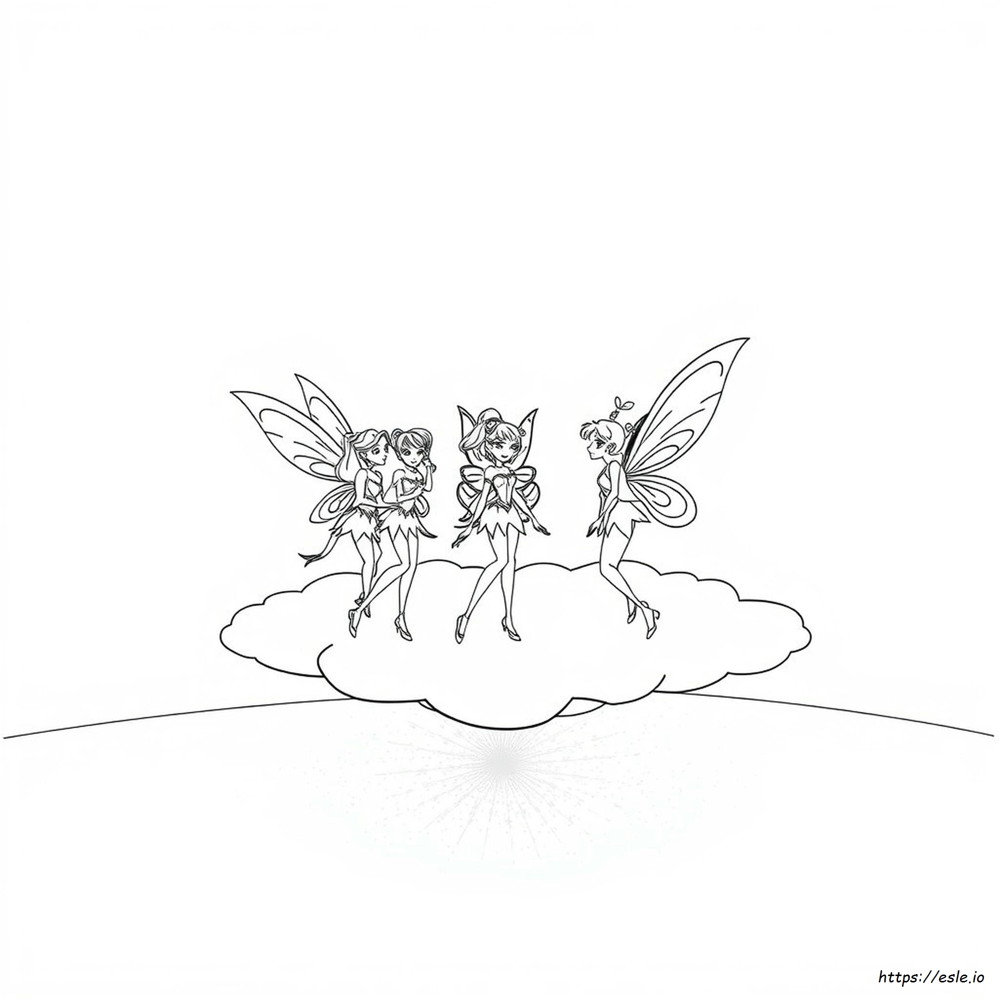 Winx Para Colorear - Imprimible Gratis