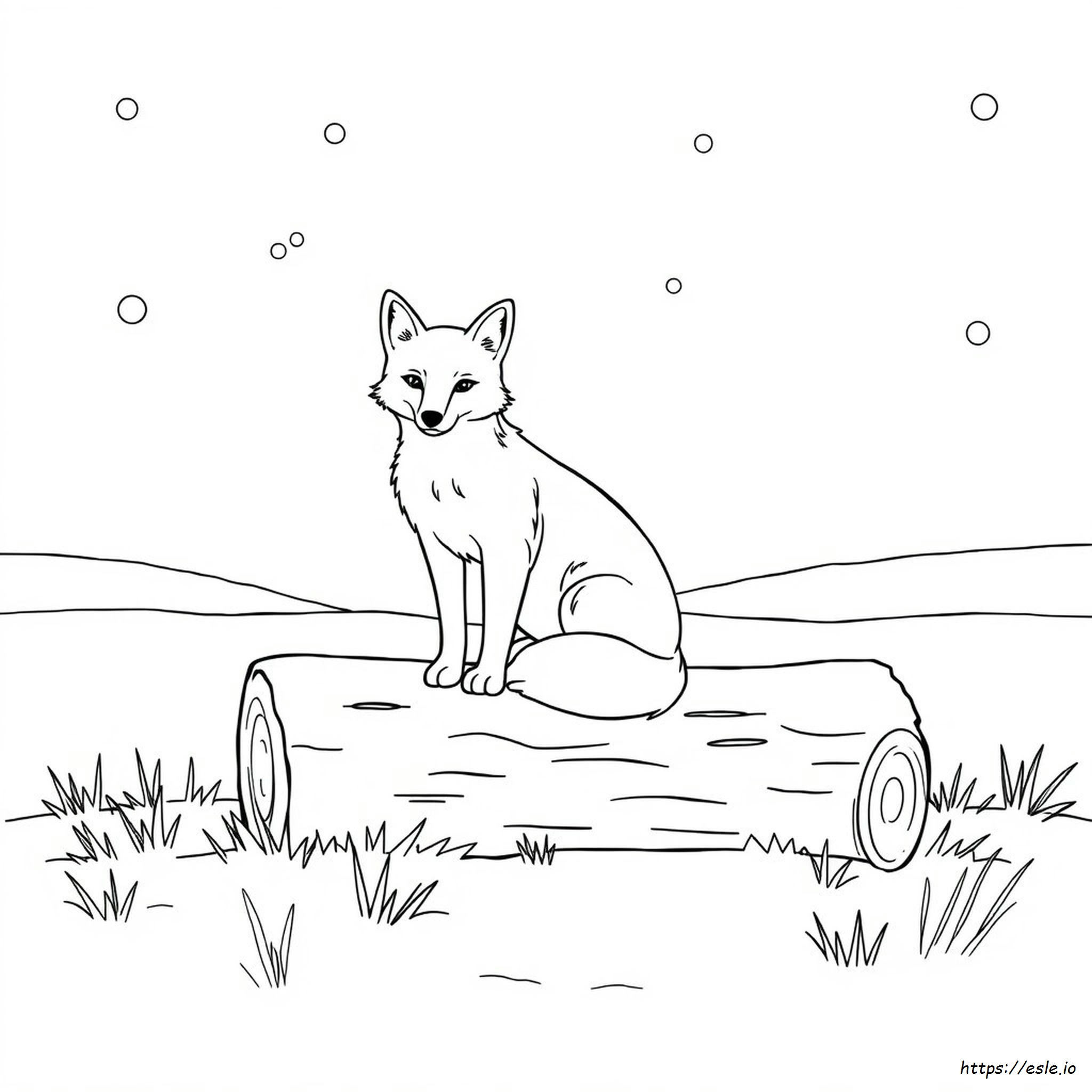 Coloring Pages Of Foxes