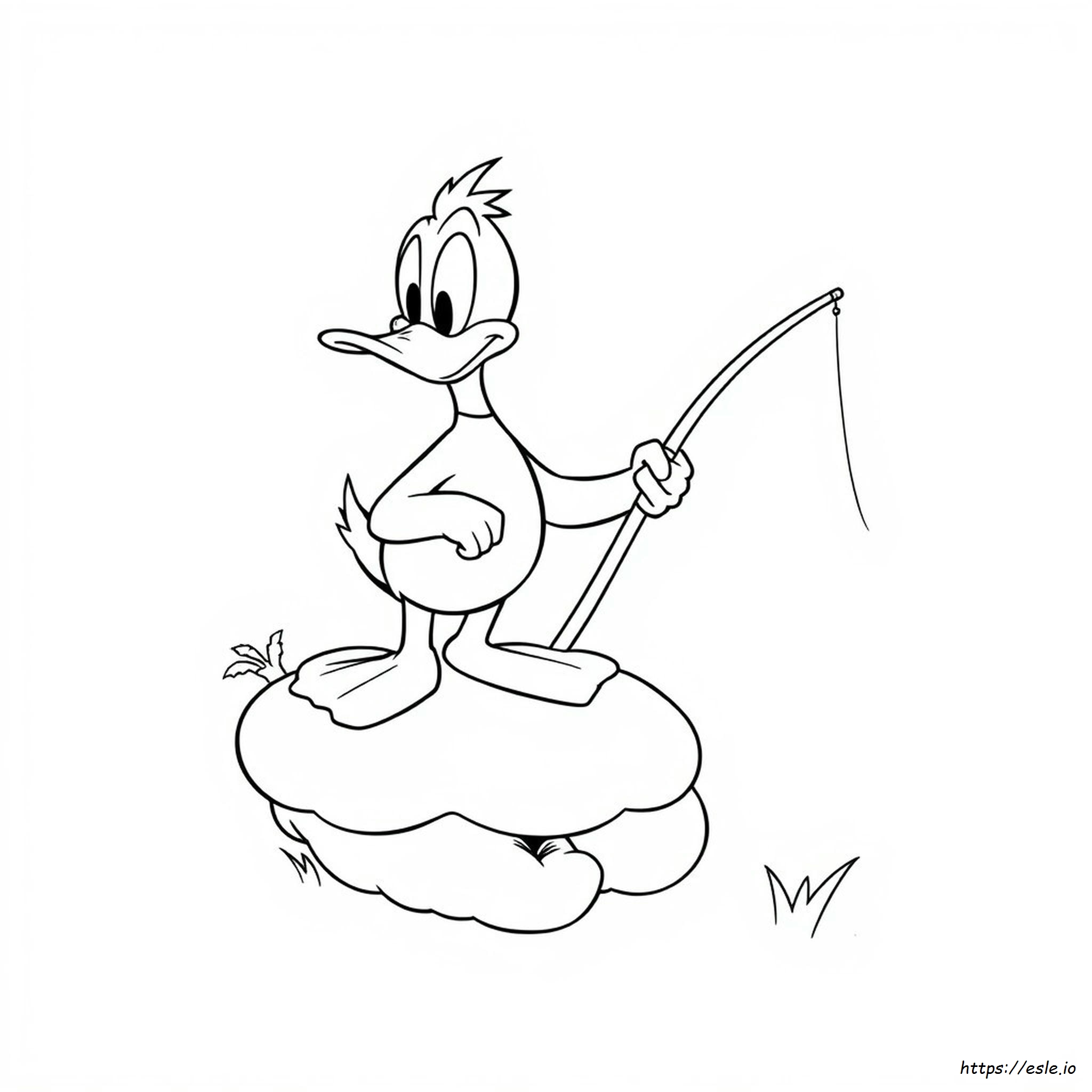 Daffy Duck De Colorat