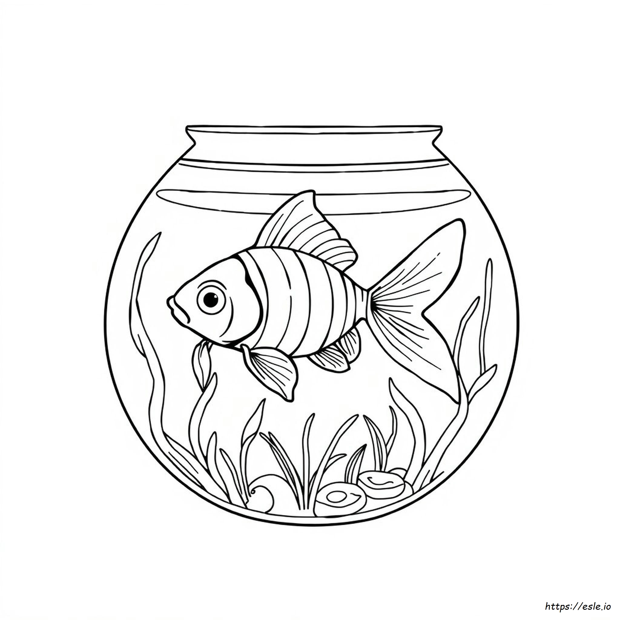 Free Printable Goldfish Coloring Pages for Kids