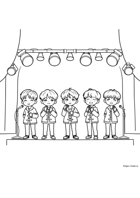 Bts Chibi Ausmalbilder