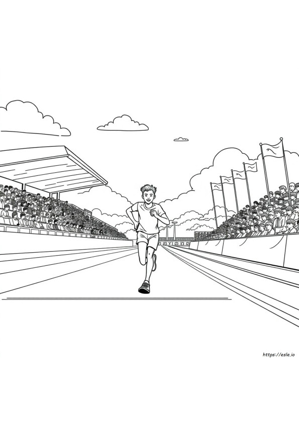 Summer Olympic Sports Coloring Pages