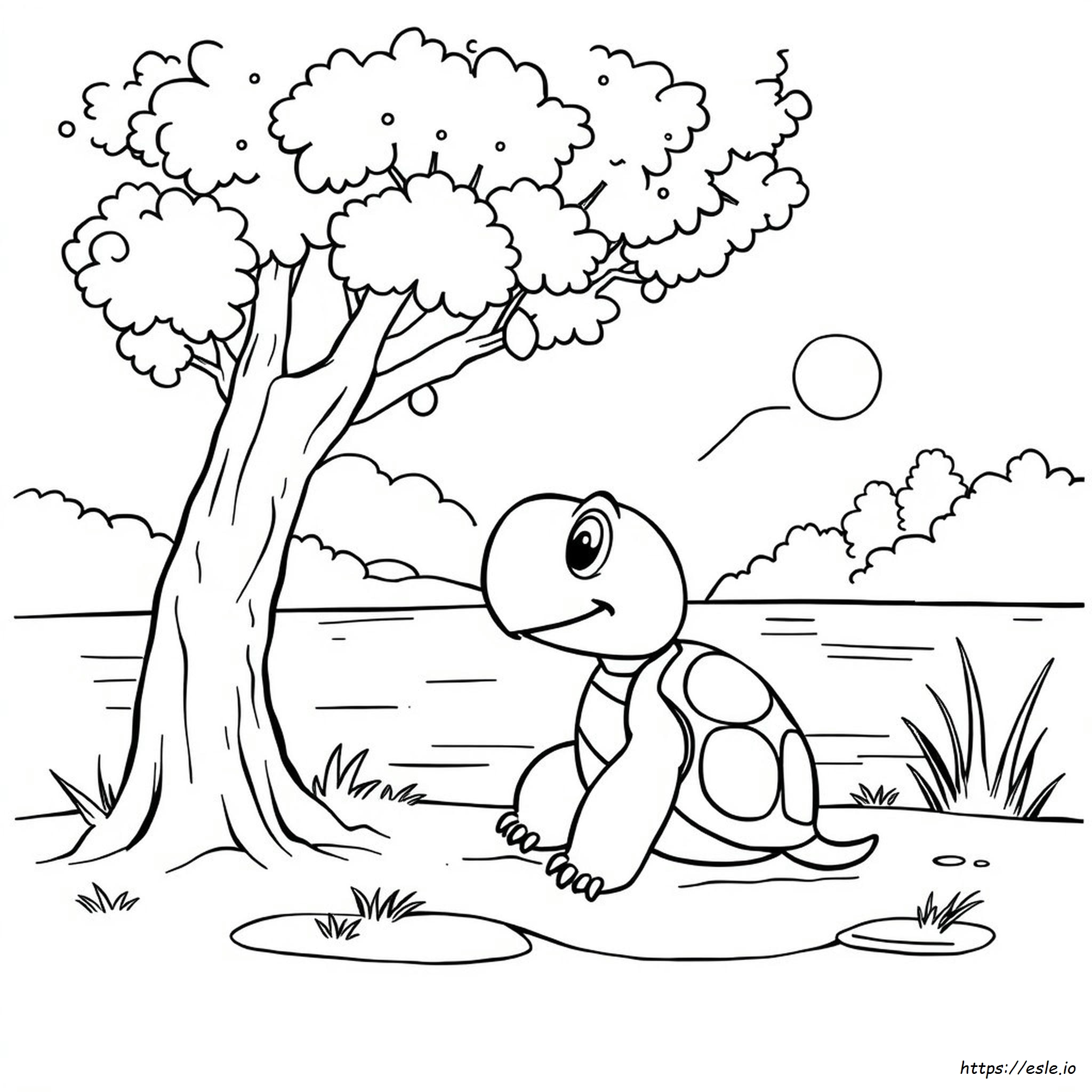 Franklin Coloring Page - Free Printable for Kids