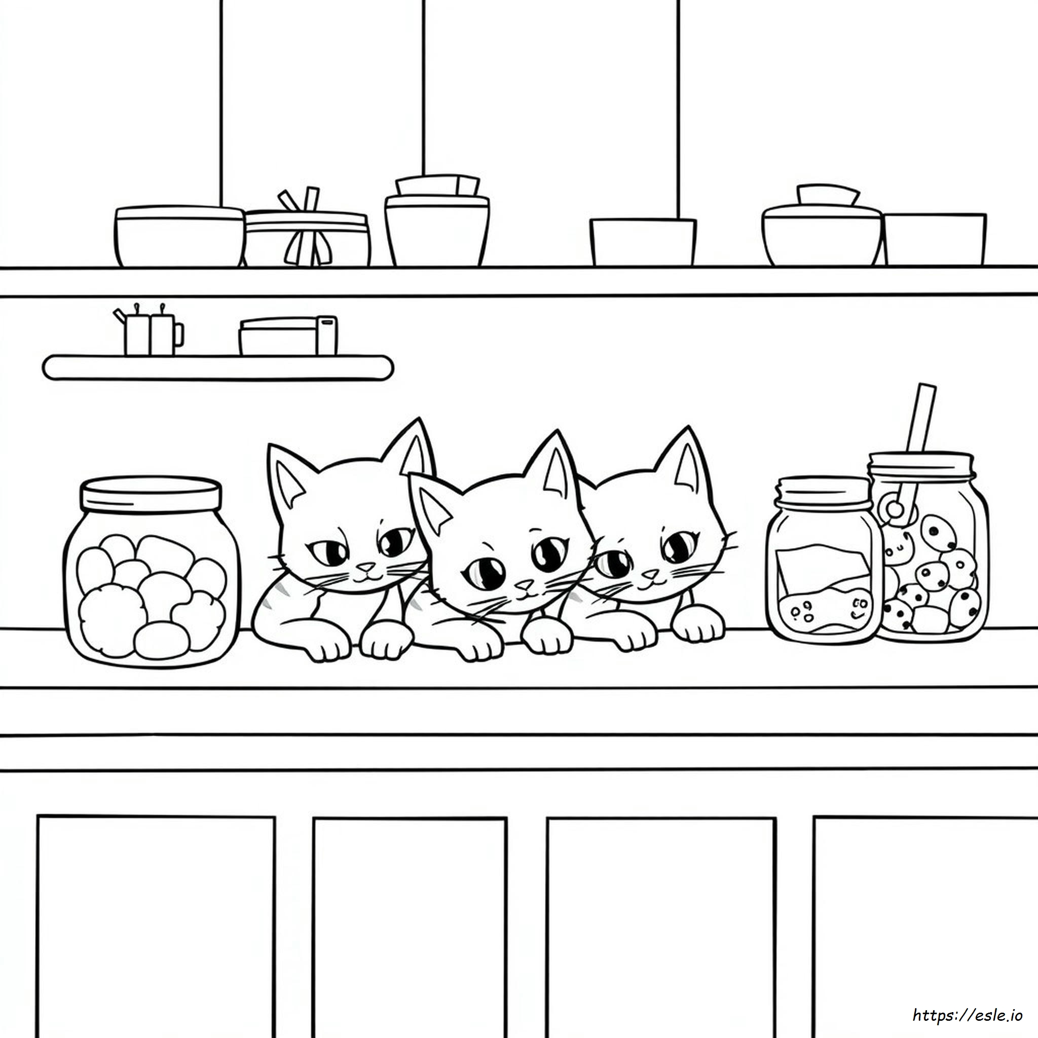 Kleptocats Coloring Pages for Kids
