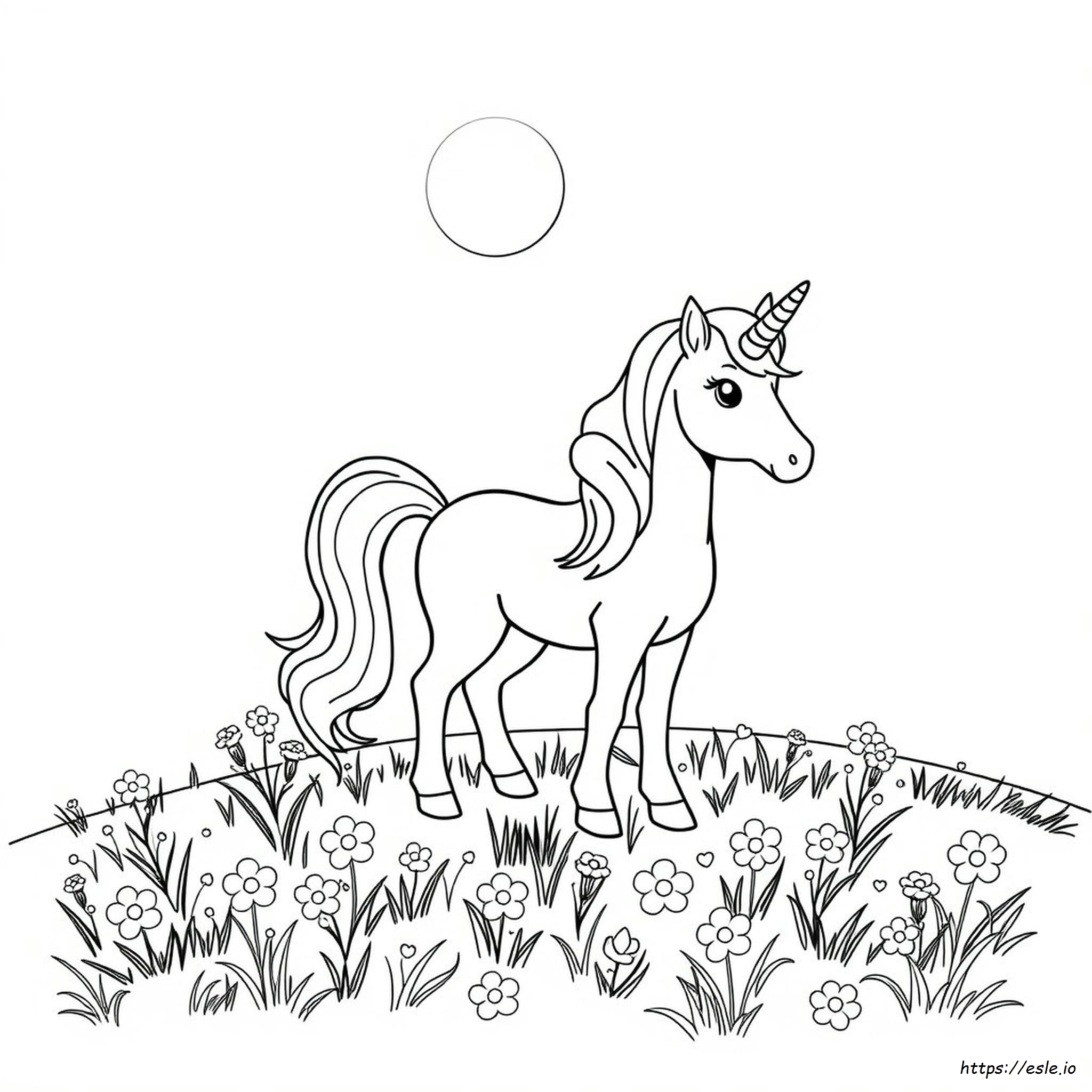 Unicorn My Little Pony Coloring Pages