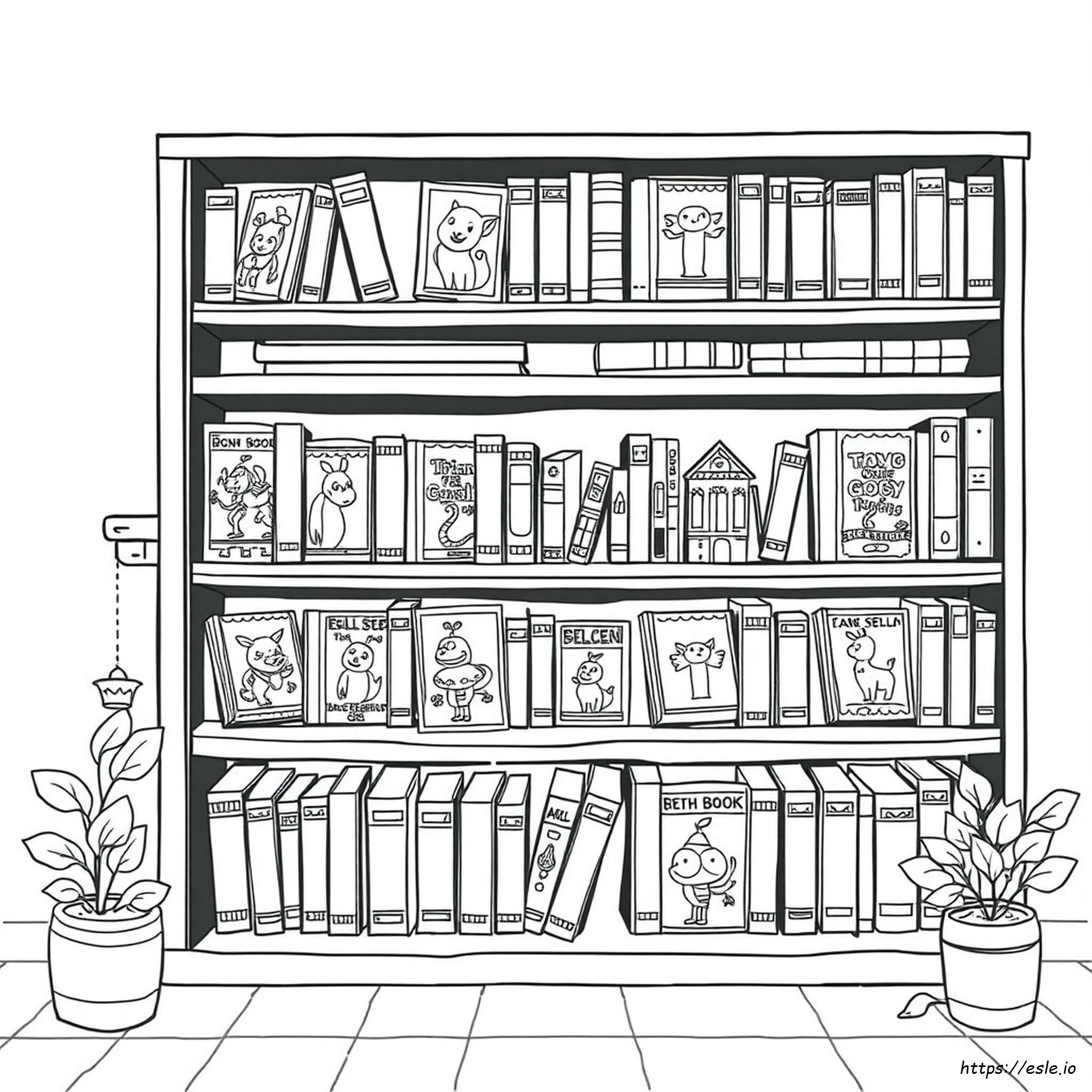 Gambar Mewarnai Buku Bergaya Lama Gratis untuk Dicetak