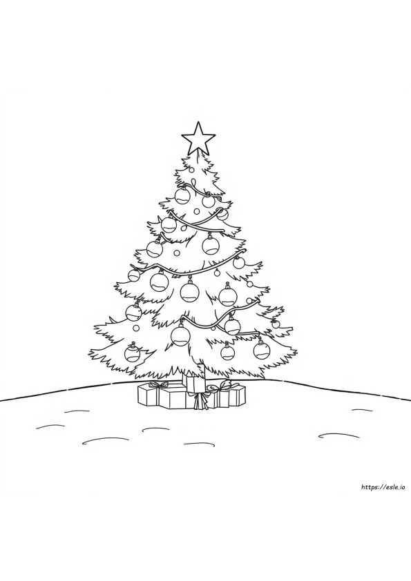 Natal Halaman Mewarnai Natal Mewarnai Gambar.