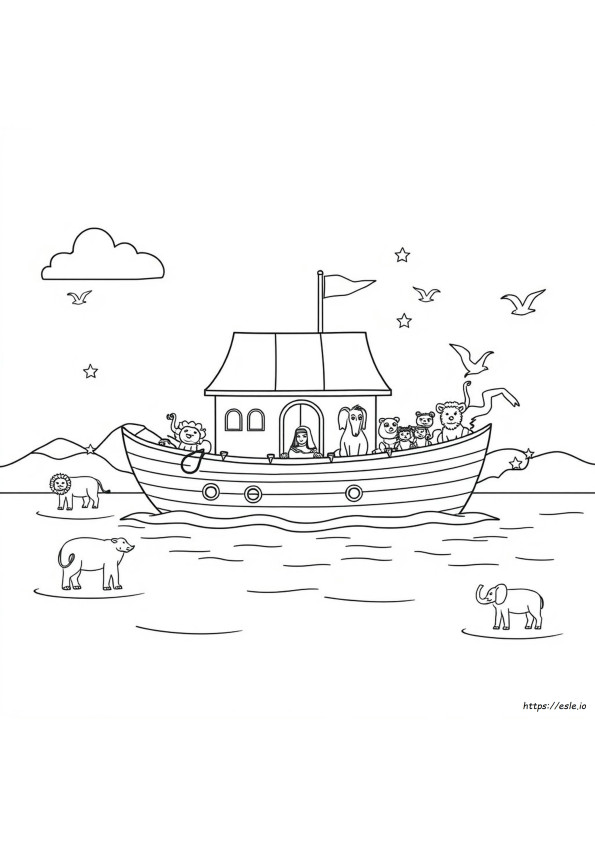 Free Bible Story Coloring Pages For Preschoolers