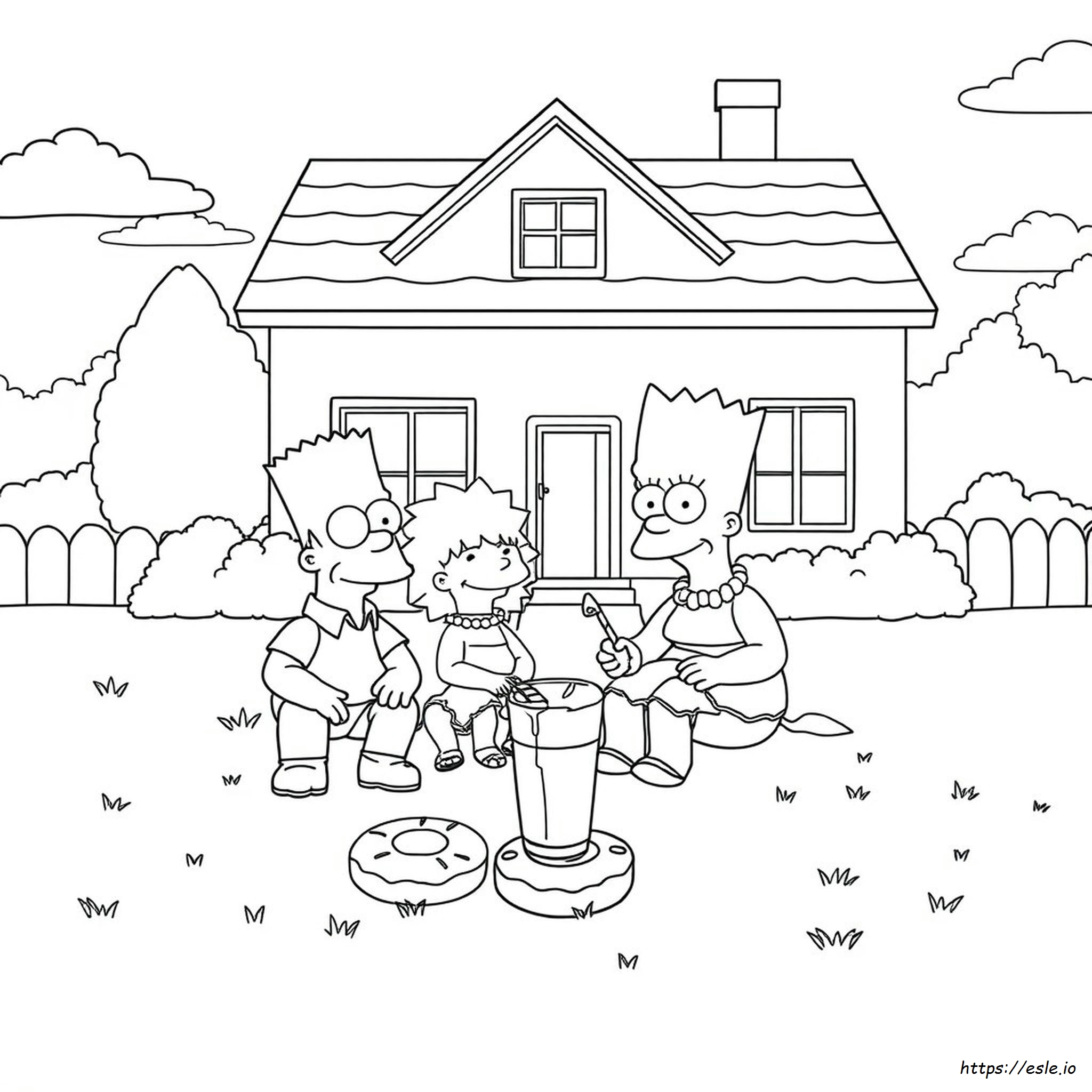 Simpsons Coloring Pictures
