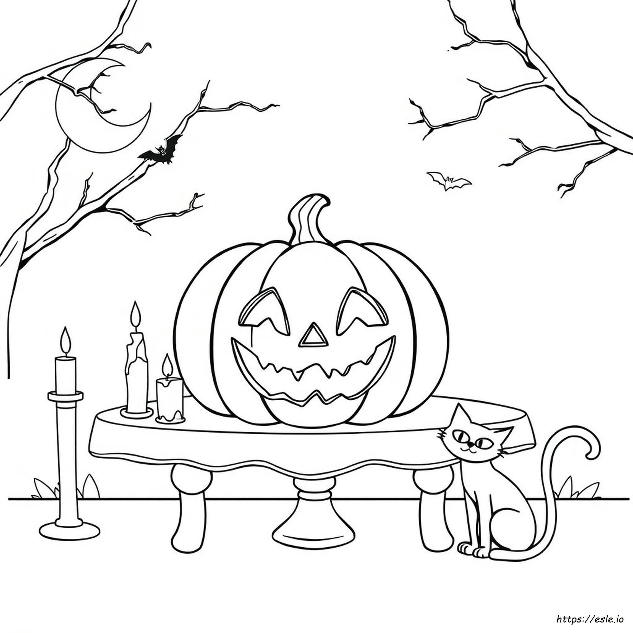 Gambar Mewarnai Halloween Ends: Kegembiraan Seram untuk Anak