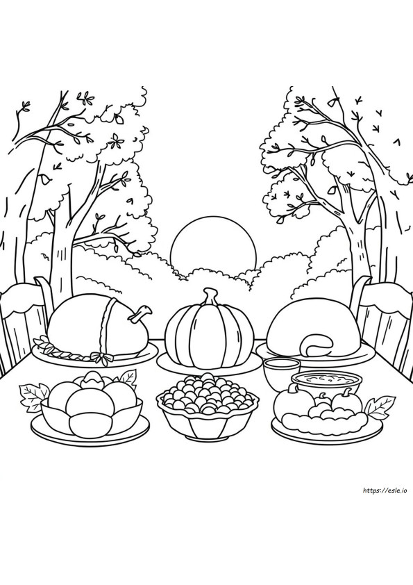 Thanksgiving Coloring Ideas