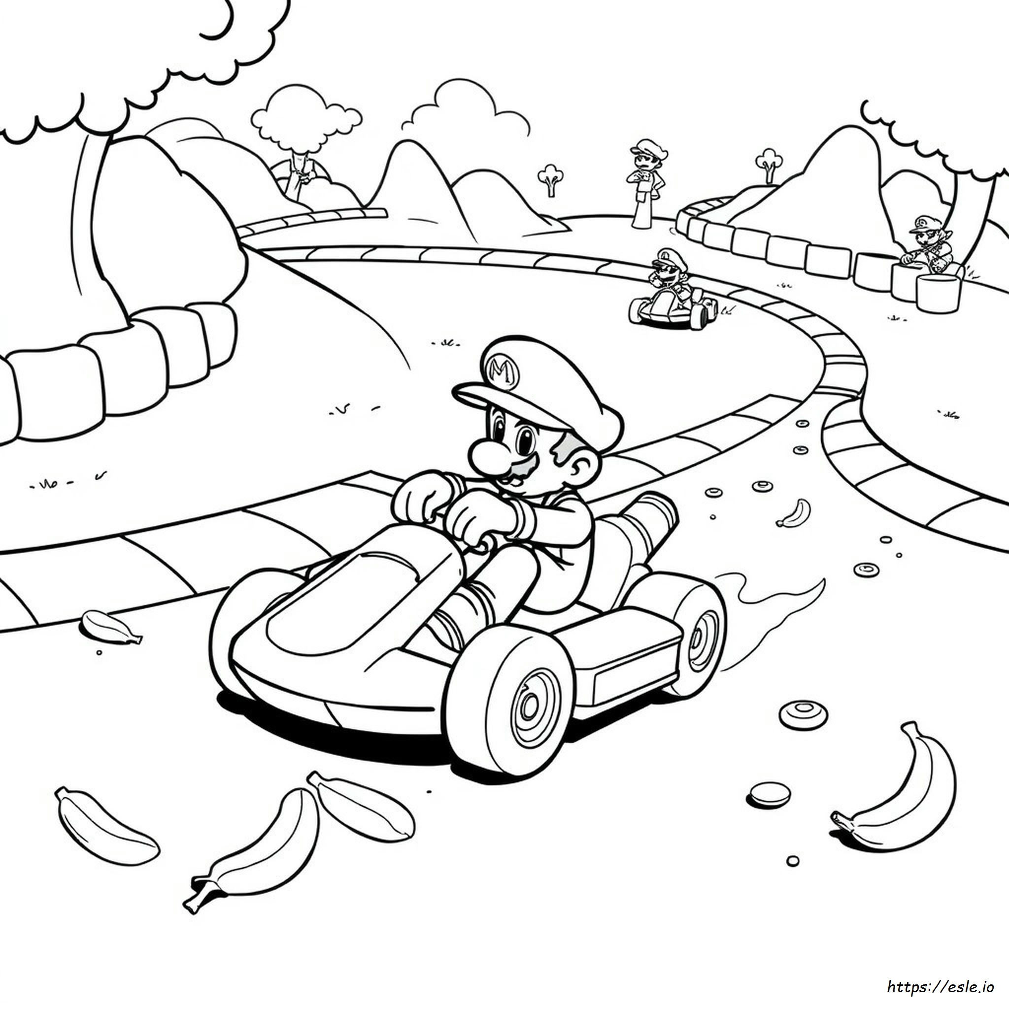 Mario Kart Ds Coloring Pages