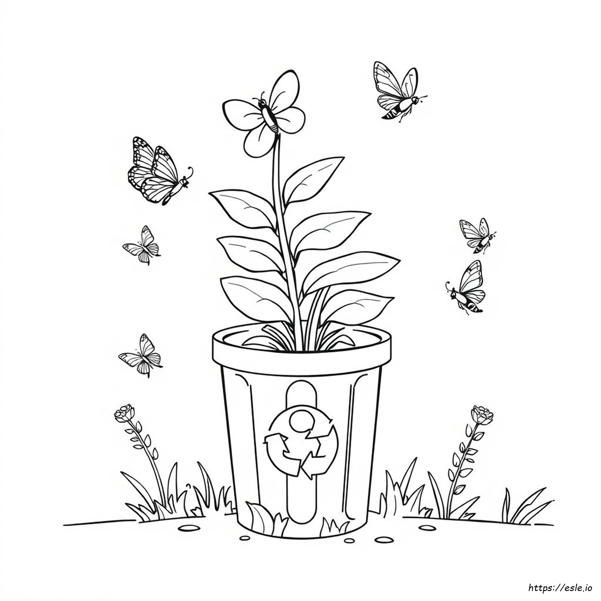 Eco Friendly Coloring Pages