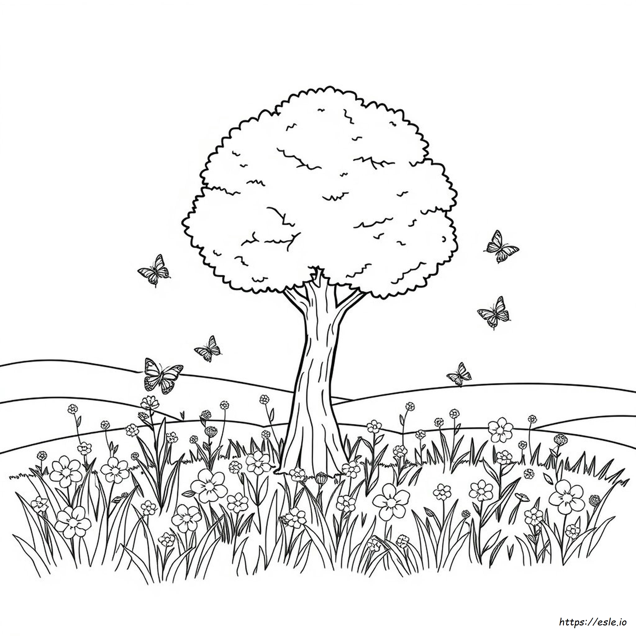 Disegni Da Colorare: Natura - Stampare Gratis