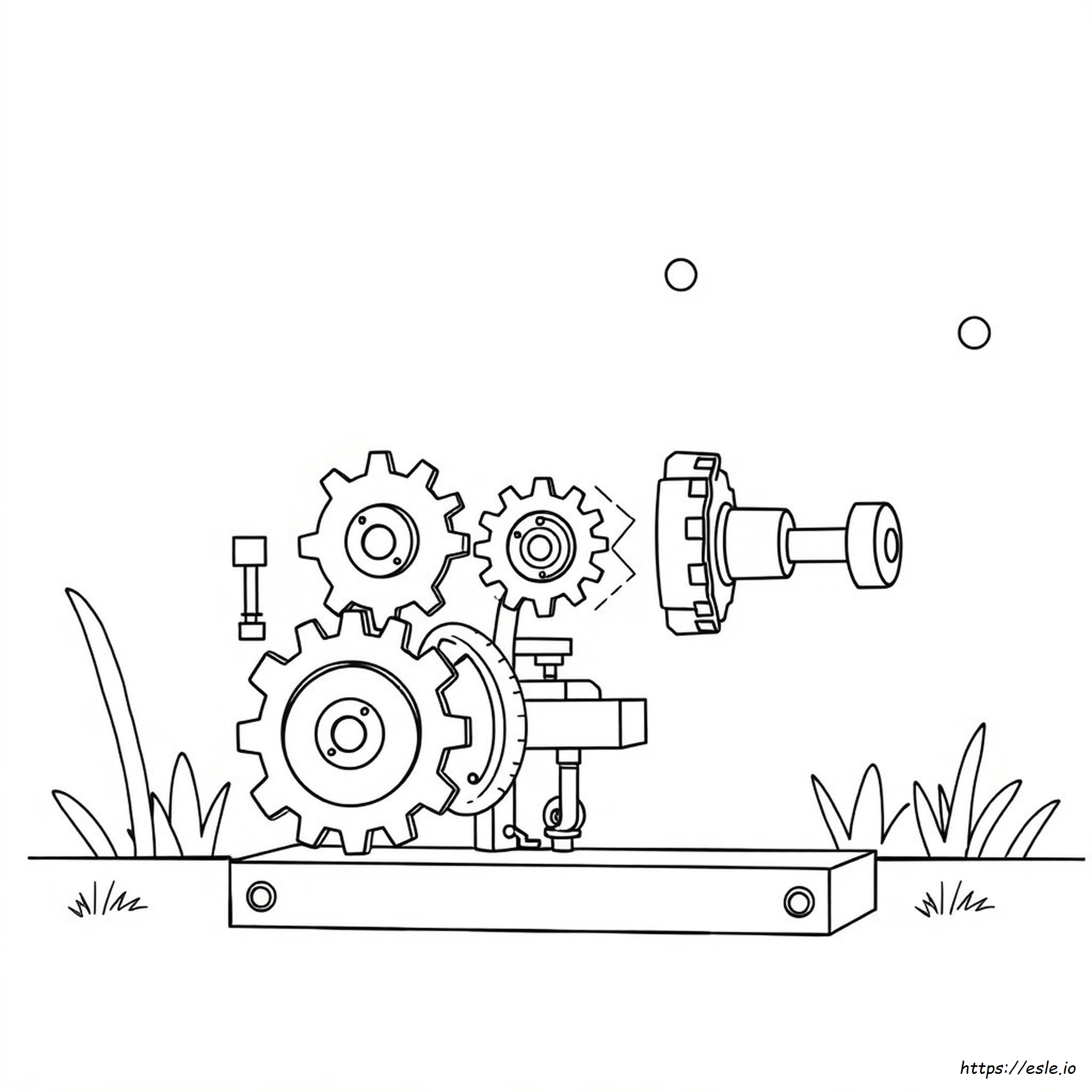 Mechanical Advantage Coloring Page Answer Key
