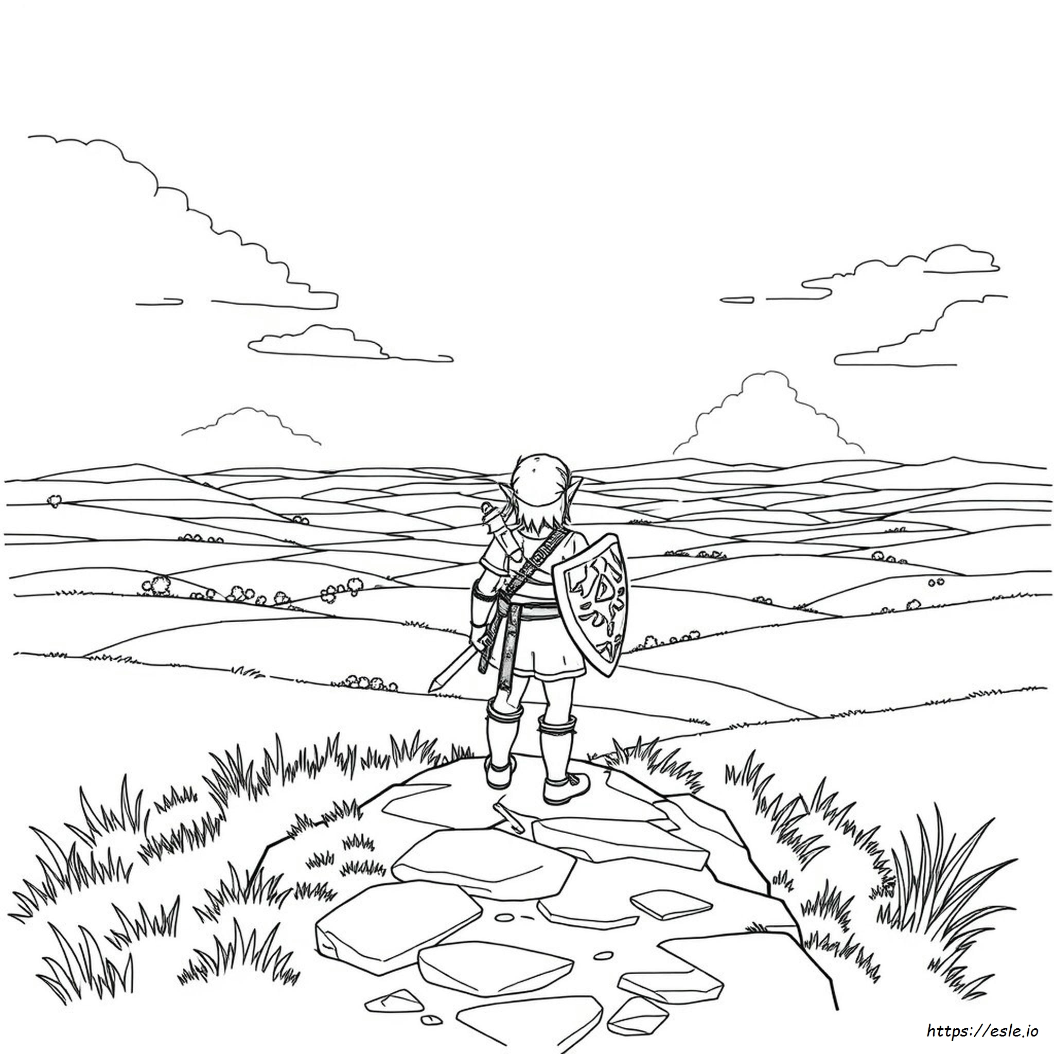 Hyrule Warriors Coloring Pages