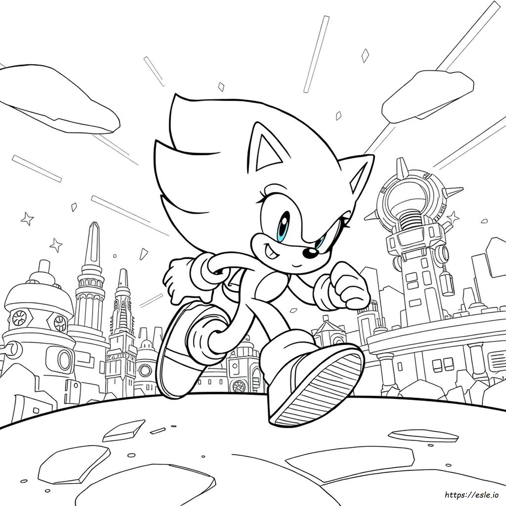 Coloring Pages Dibujo Imagenes De Sonic Exe Para Colorear