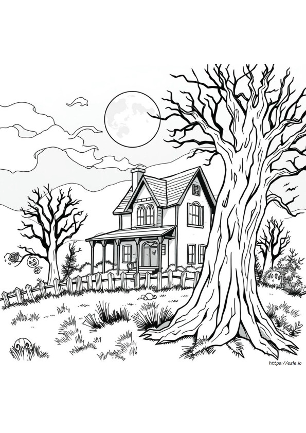 Desenhos Assustadores Para Colorir Adultos