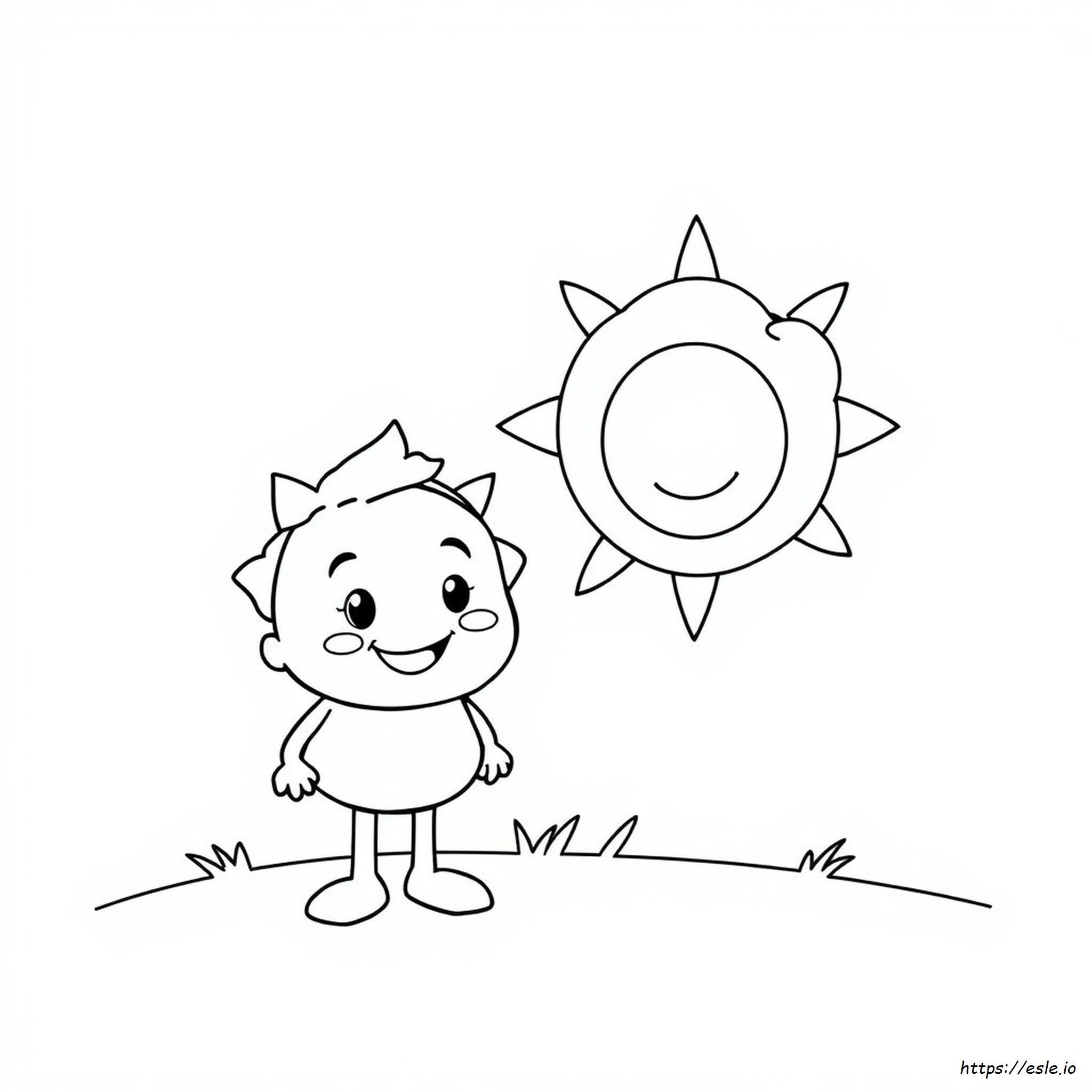 Cartoon Colouring Pictures Coloring Page