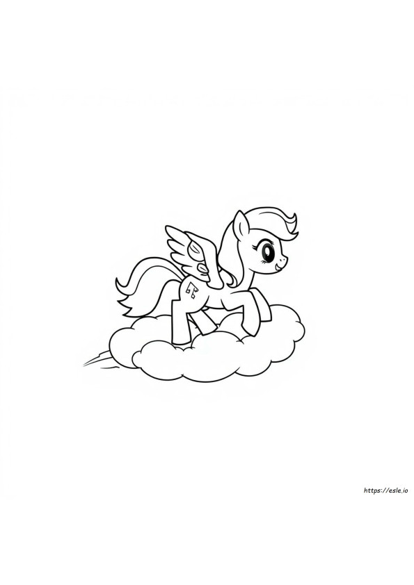Zipp My Little Pony Coloring Pages