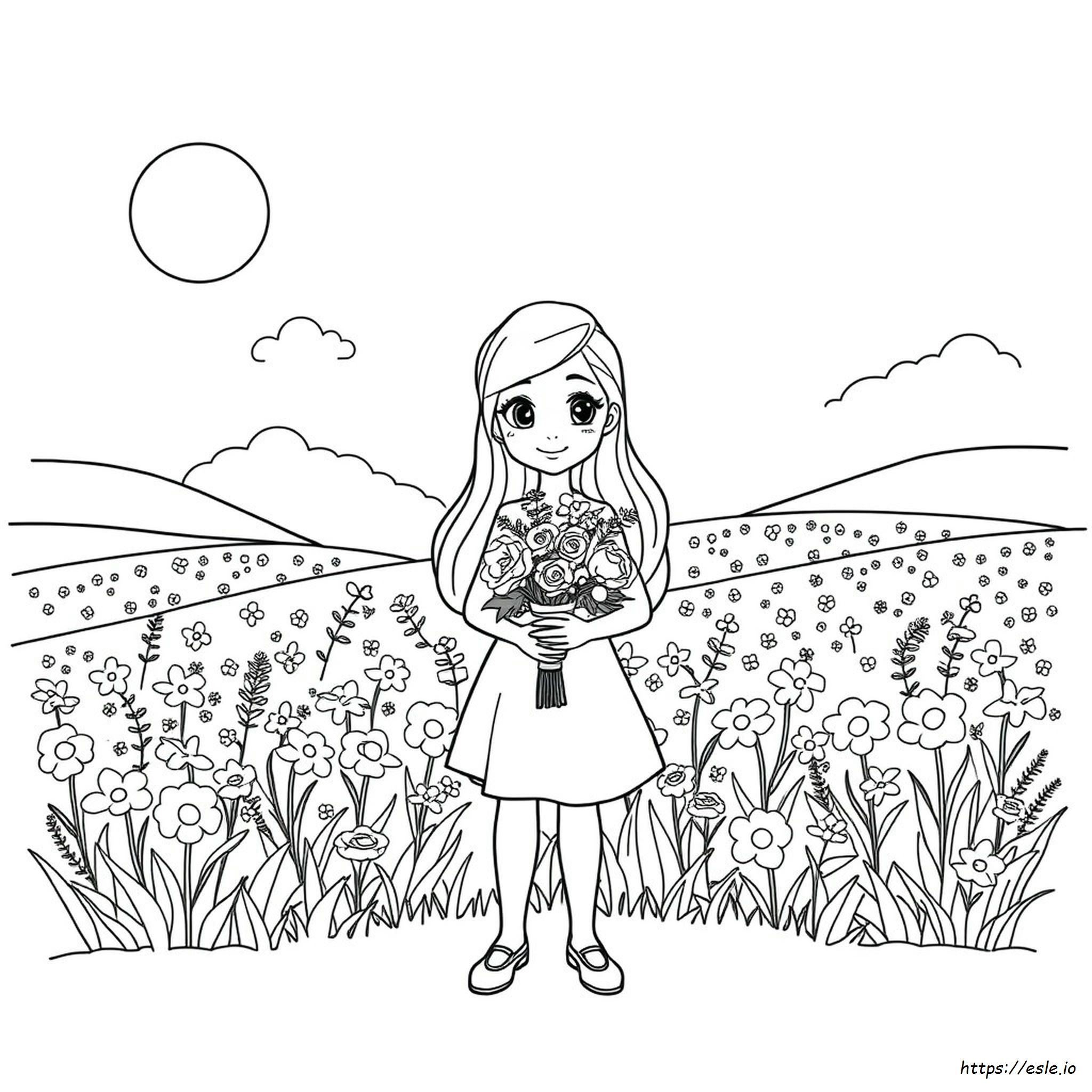 Coloriage Anya À Imprimer Facile - Anime