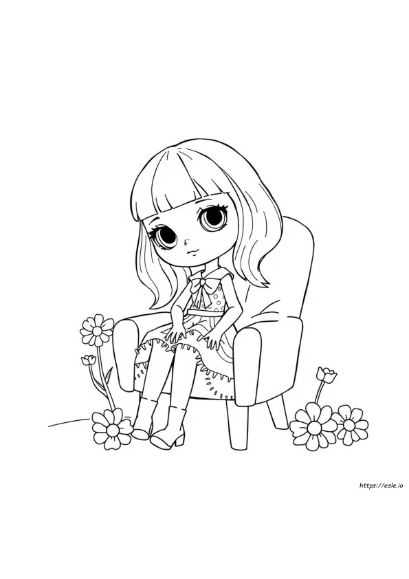 Blythe Doll Coloring Pages