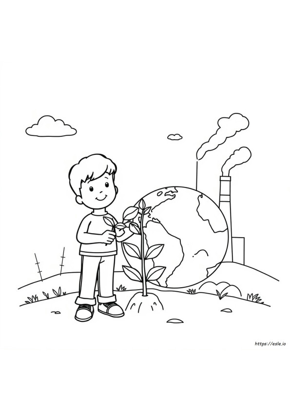 Save The Environment Coloring Pages