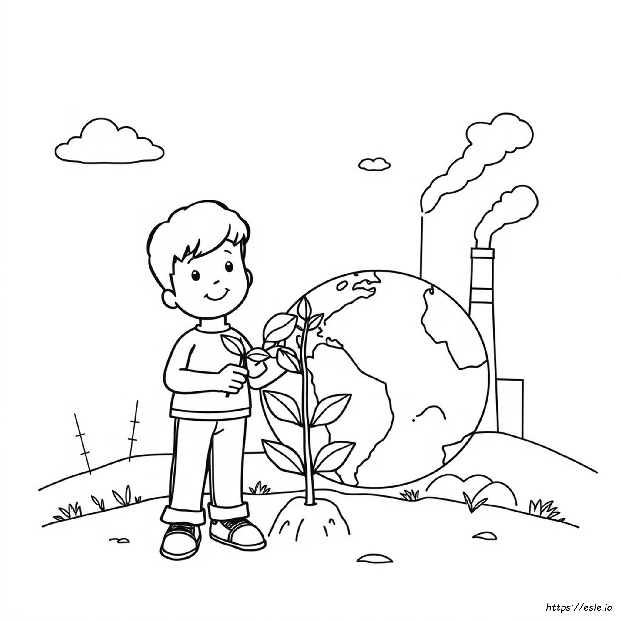 Save The Environment Coloring Pages