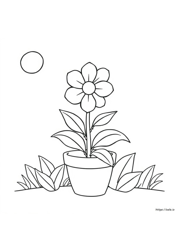 Gambar Mewarnai Bunga Pdf