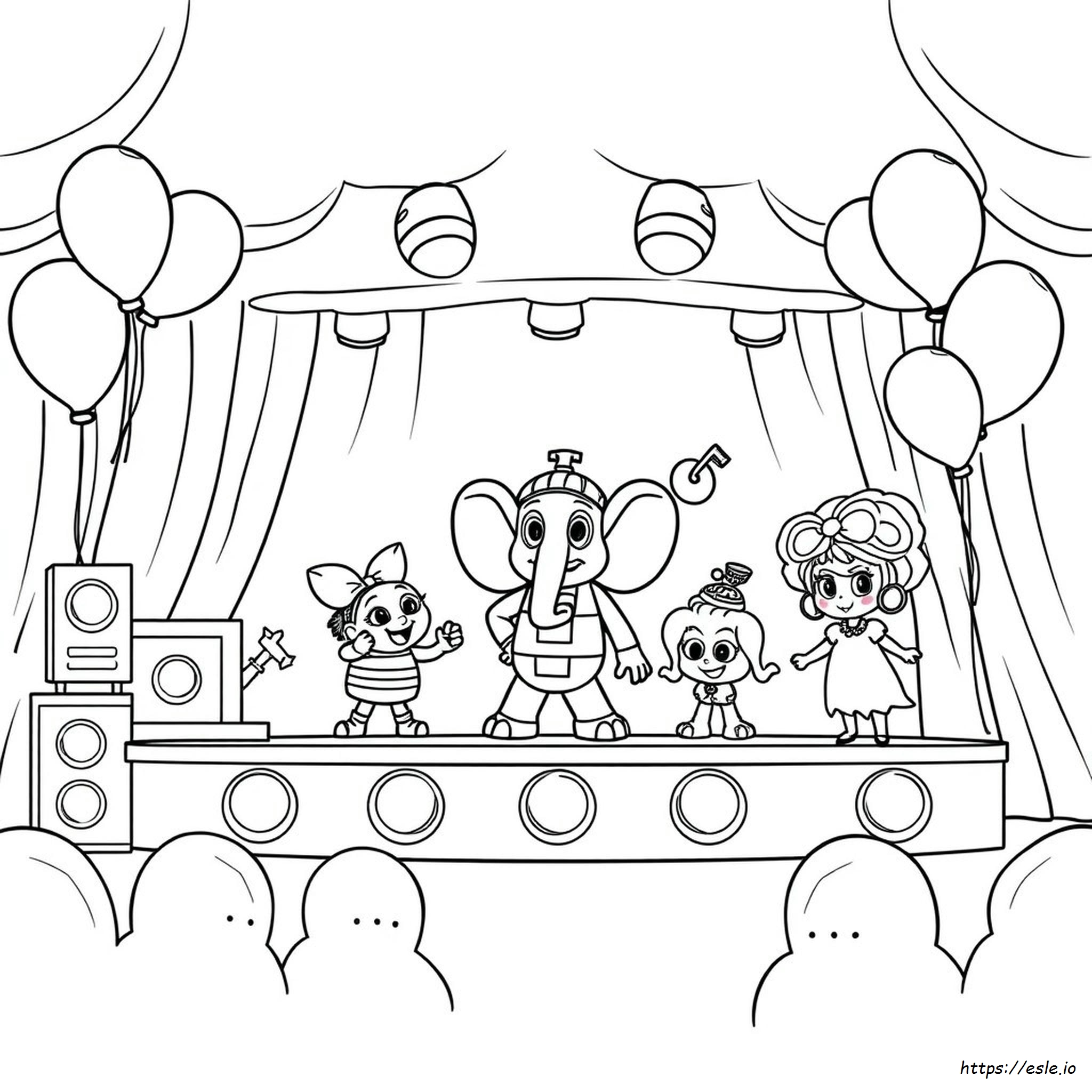 Yo Gabba Gabba Da Colorare E Stampare Gratis - Stampa e Colora