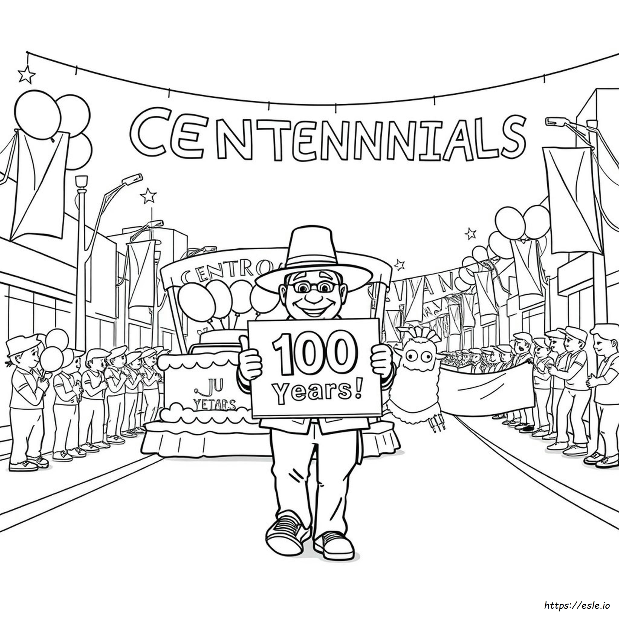 Halaman Kuning Centennial Colorado: Gambar Mewarnai Gratis untuk Dicetak