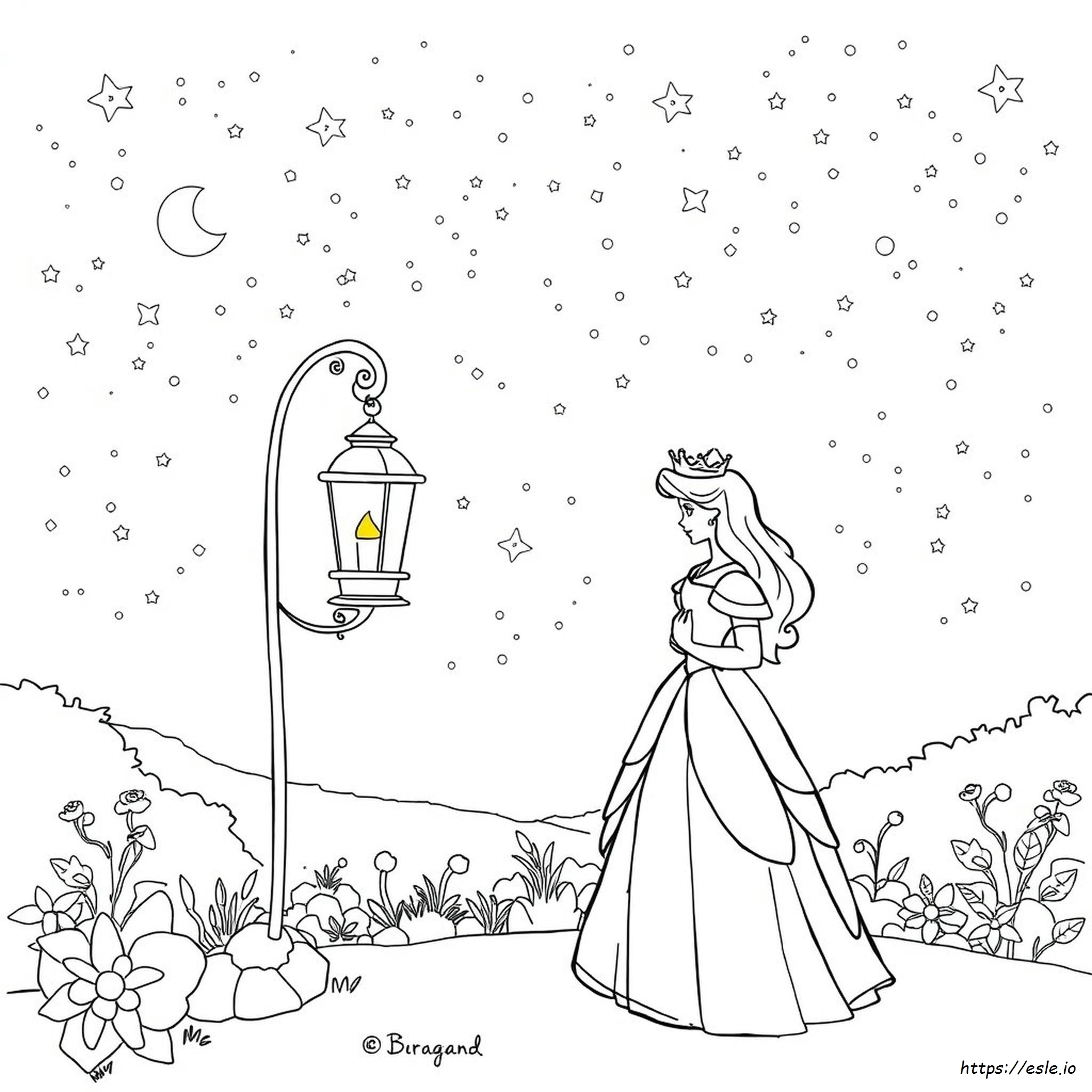 Disney Dreams Collection Thomas Kinkade Studios Disney Princess Coloring Page
