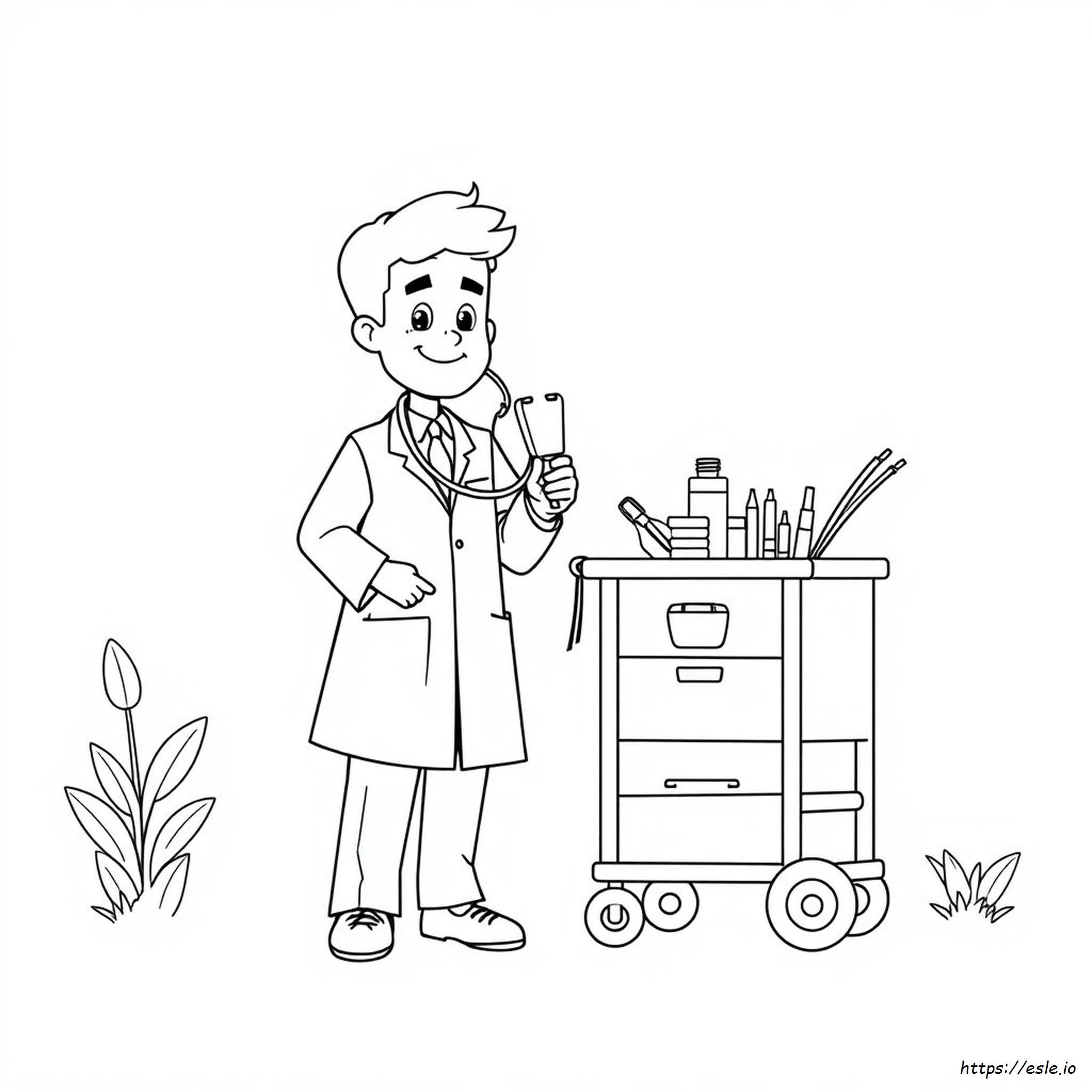 Doctor Colouring Images