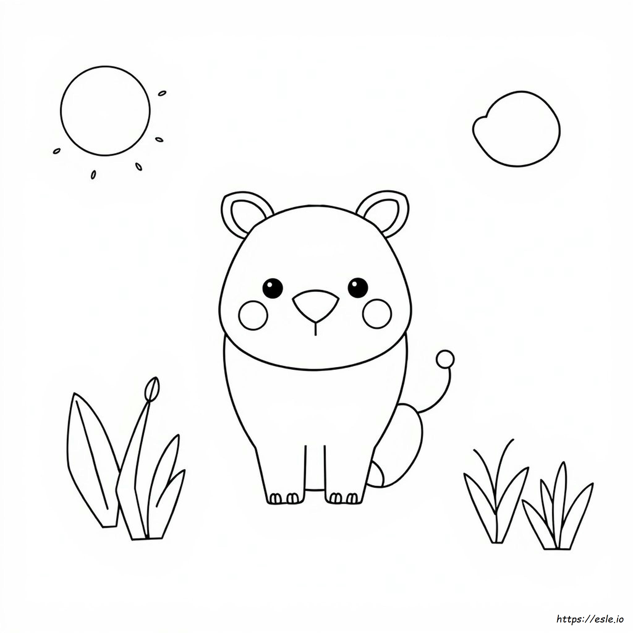 Easy Connect The Dots Coloring Pages