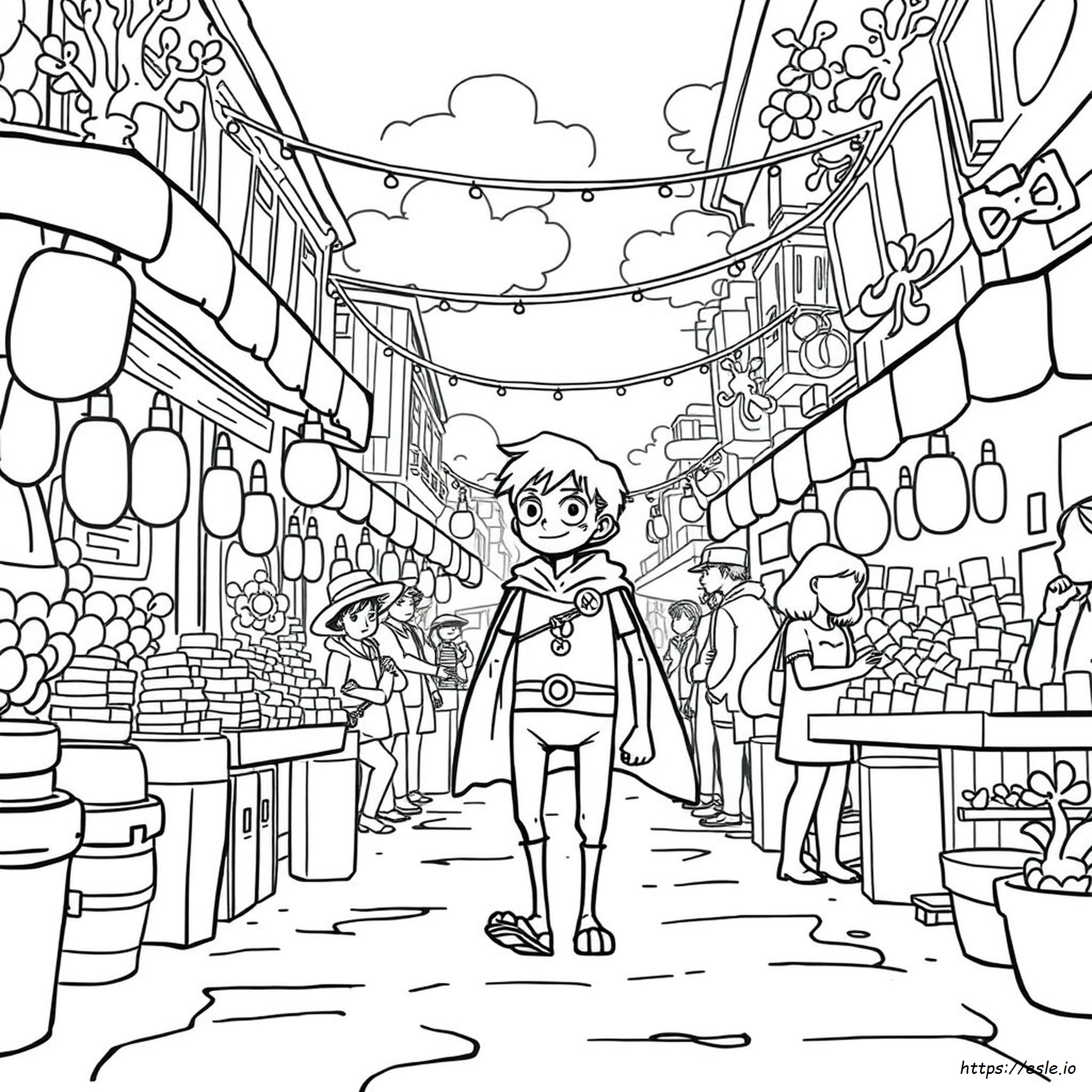 Robin One Piece Coloring Pages - Free Printable Sheet