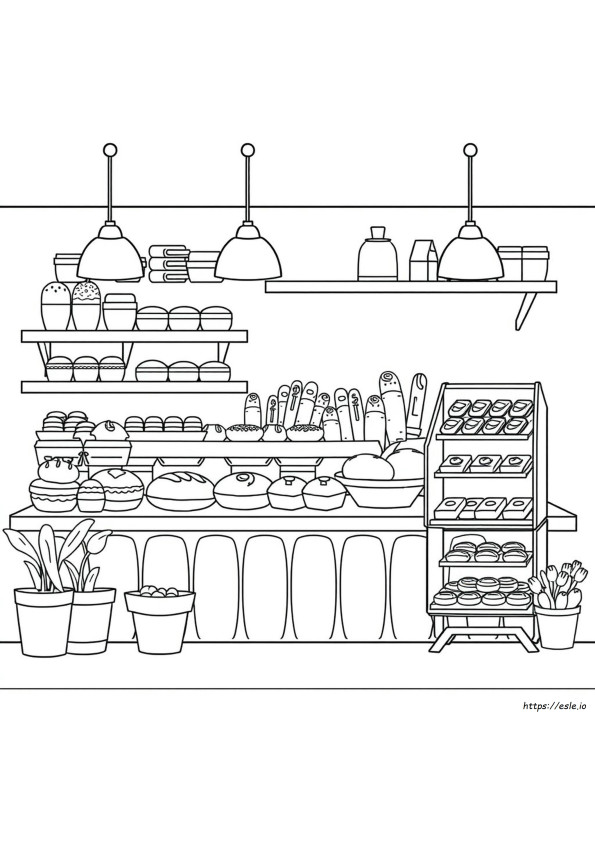 Disegni Da Colorare: Panetteria