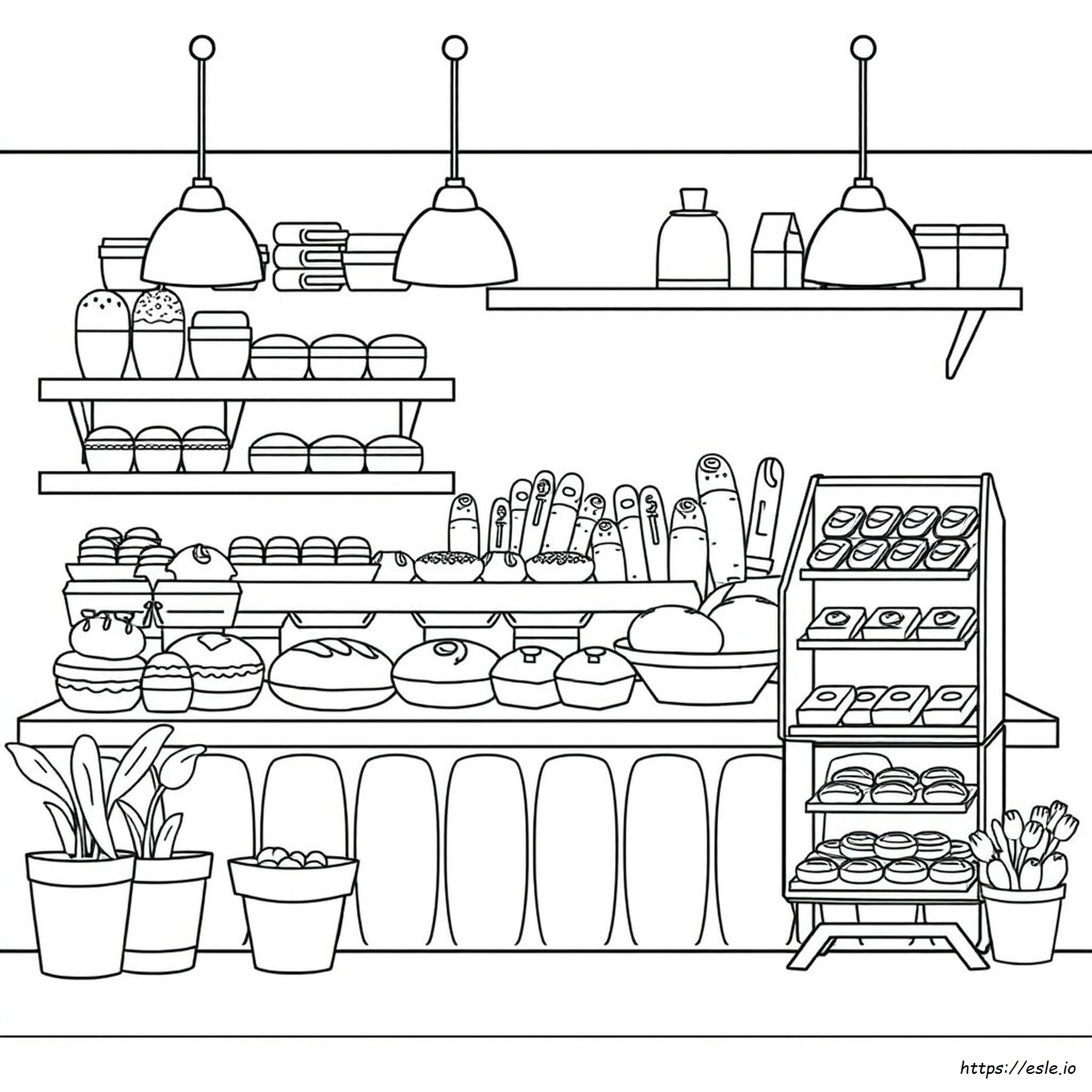 Disegni Da Colorare: Panetteria