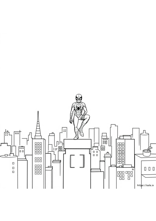 Spiderman Colouring Sheets Free