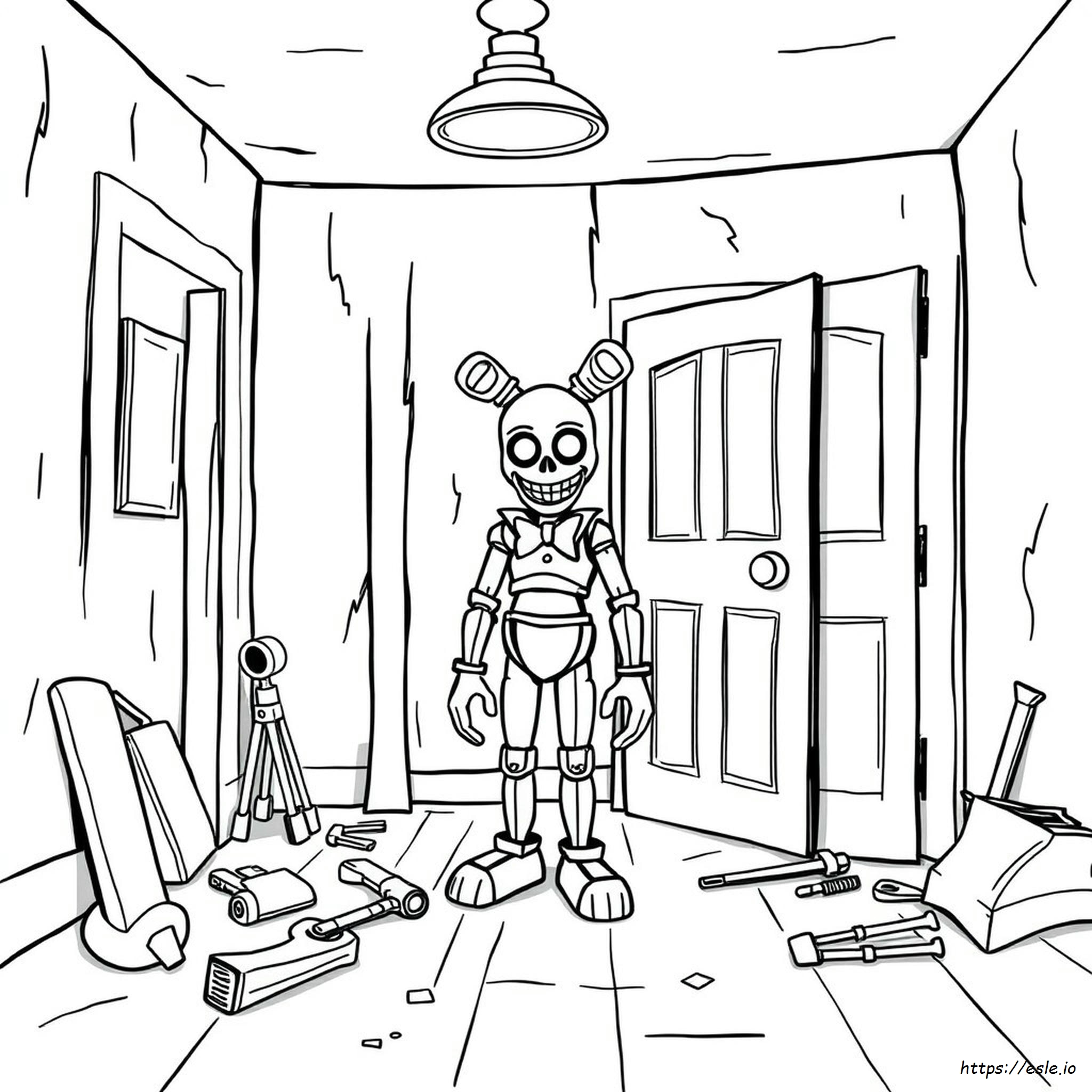 Fnaf Coloring Pages Ballora