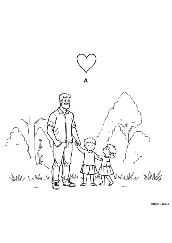 Miglior Papà Del Mondo Disegni Da Colorare