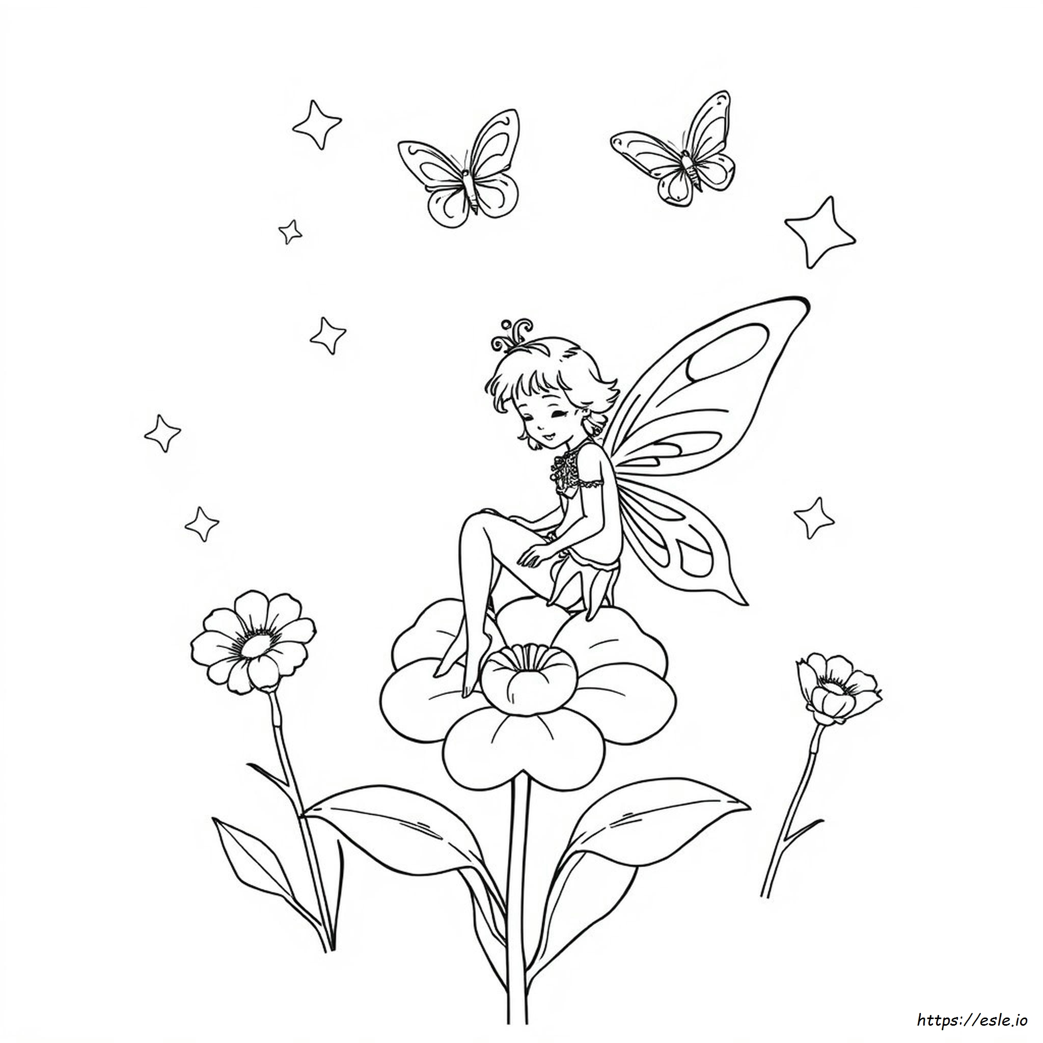 Desenhos De Fadas Para Colorir Adultos Grátis