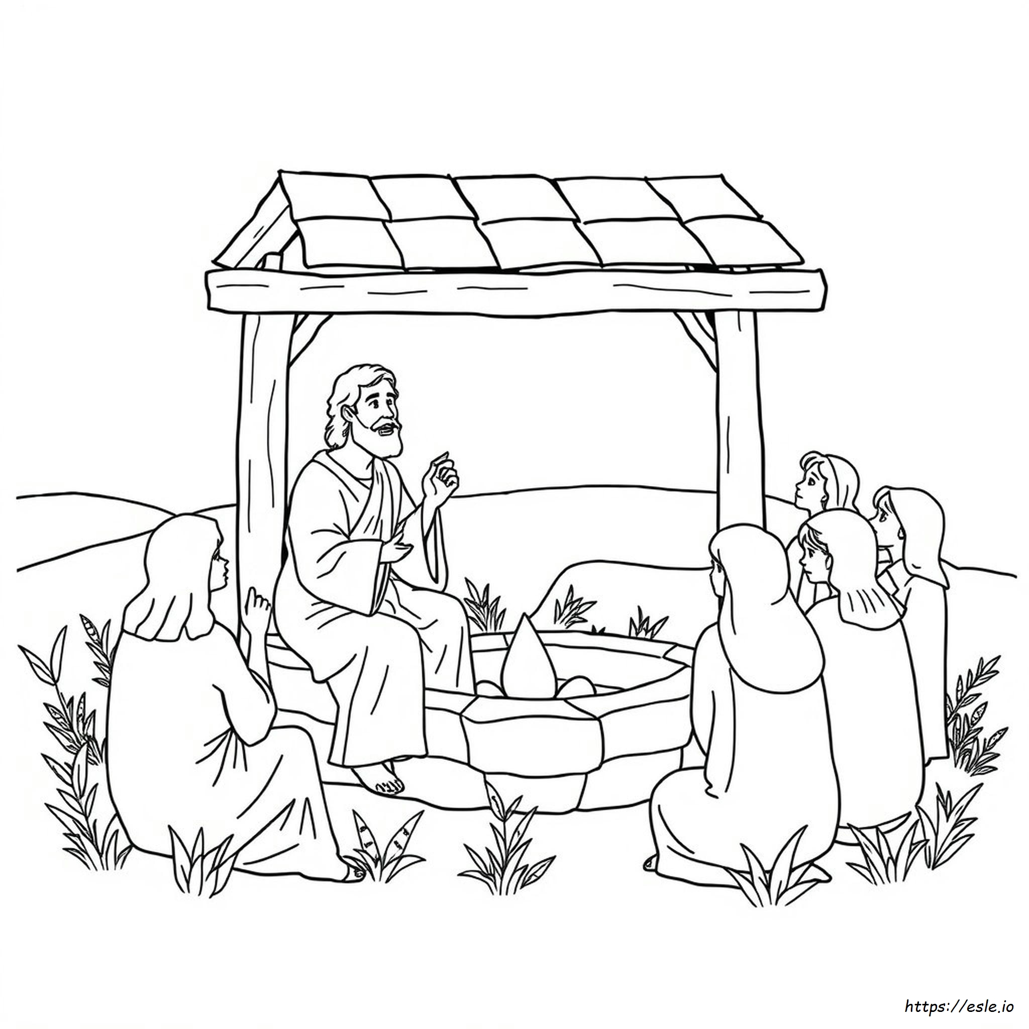 Gospel Of Mark Coloring Pages