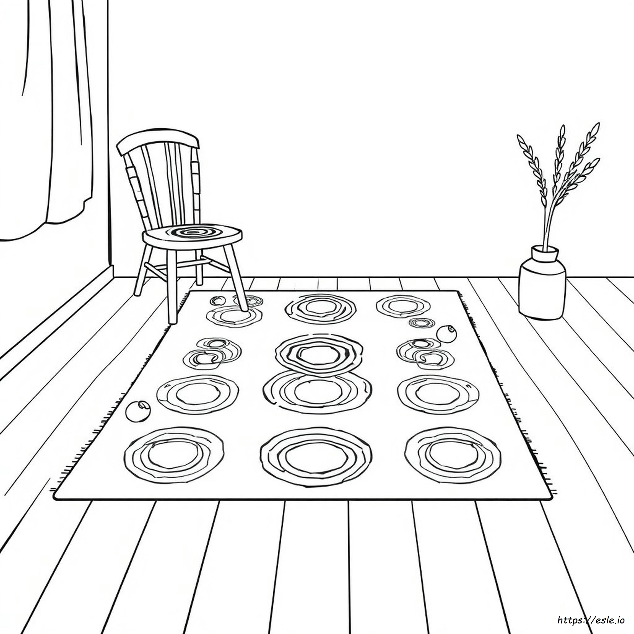 Tapete Para Colorir