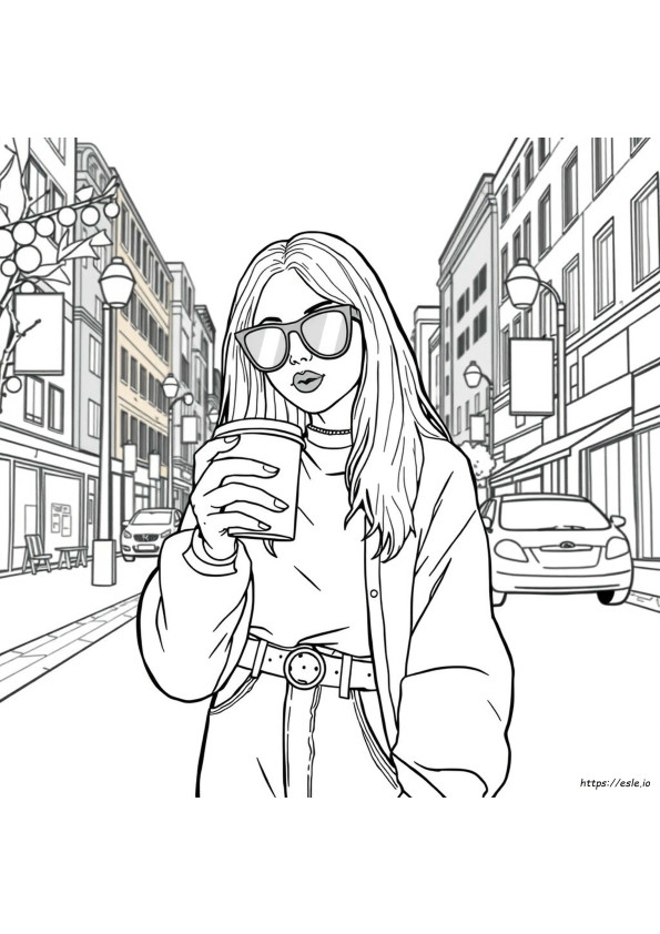 Billie Eilish Para Colorir