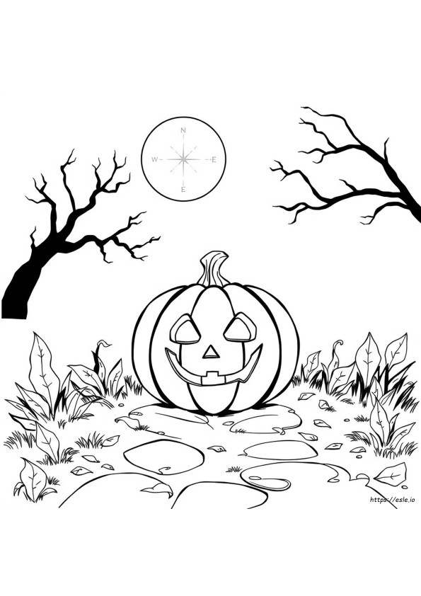 Colouring Sheets Halloween