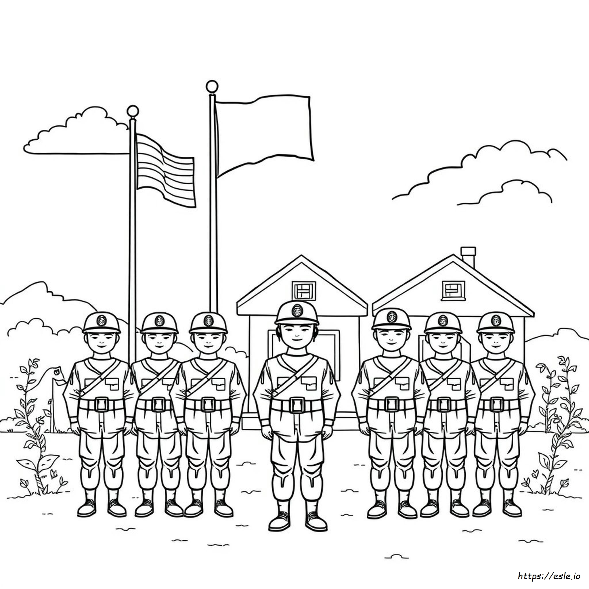 Military Coloring Pages - Free Printable Pages for Kids