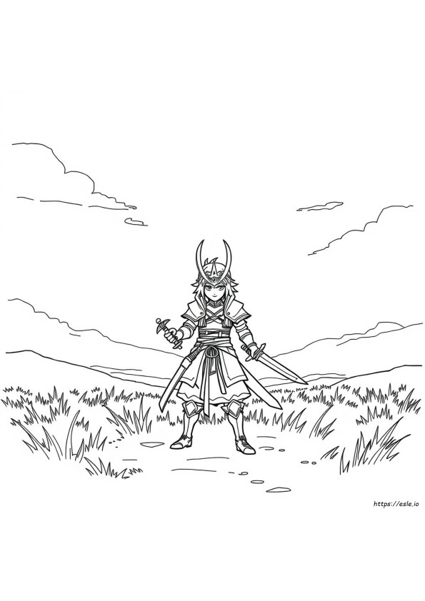 Coryxkenshin Coloring Pages