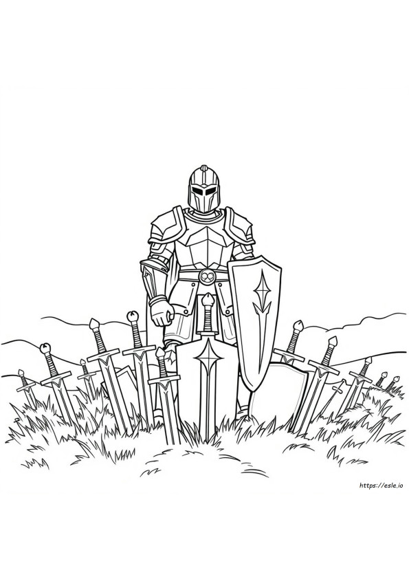 Armor Of God Coloring