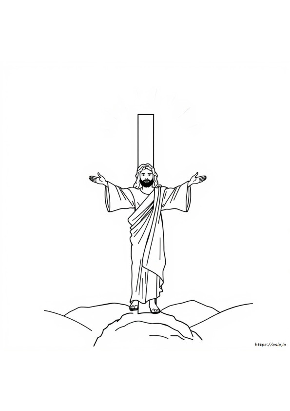 Ich Liebe Jesus Ausmalbild