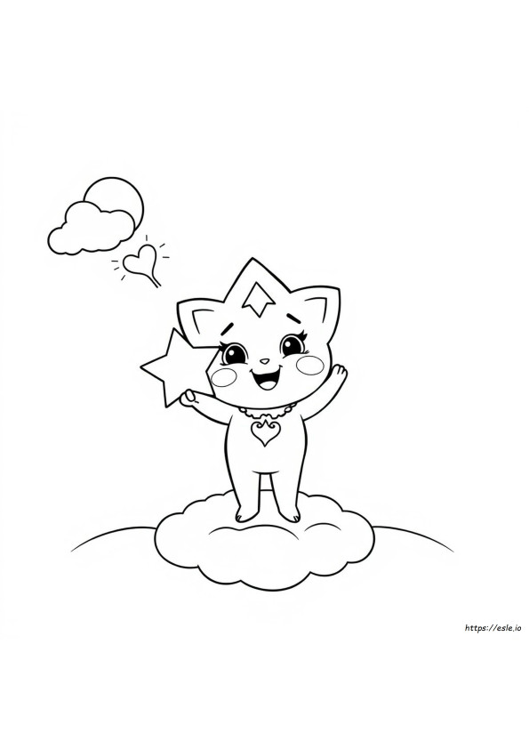 Pinkfong Wonderstar Coloring Pages